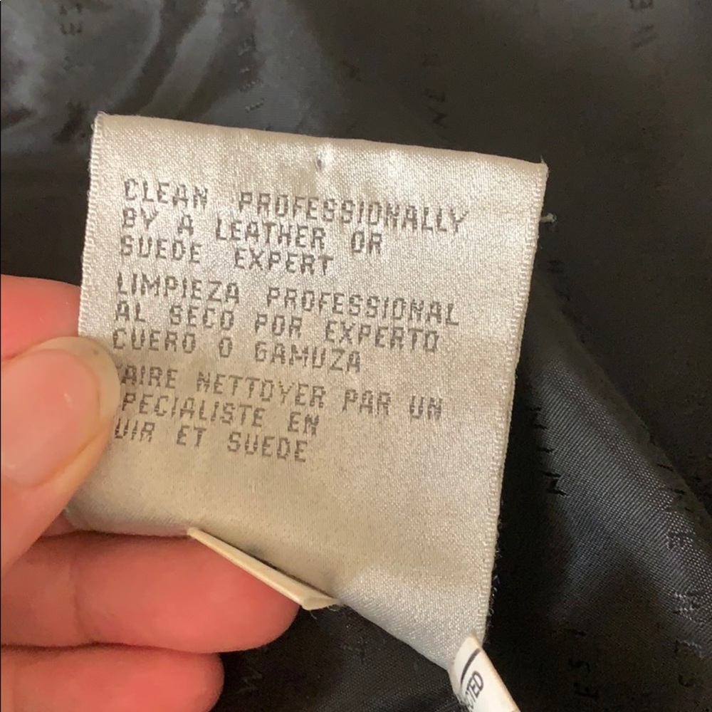 Authentic Nine West Leather Jacket - Picture 8 of 8